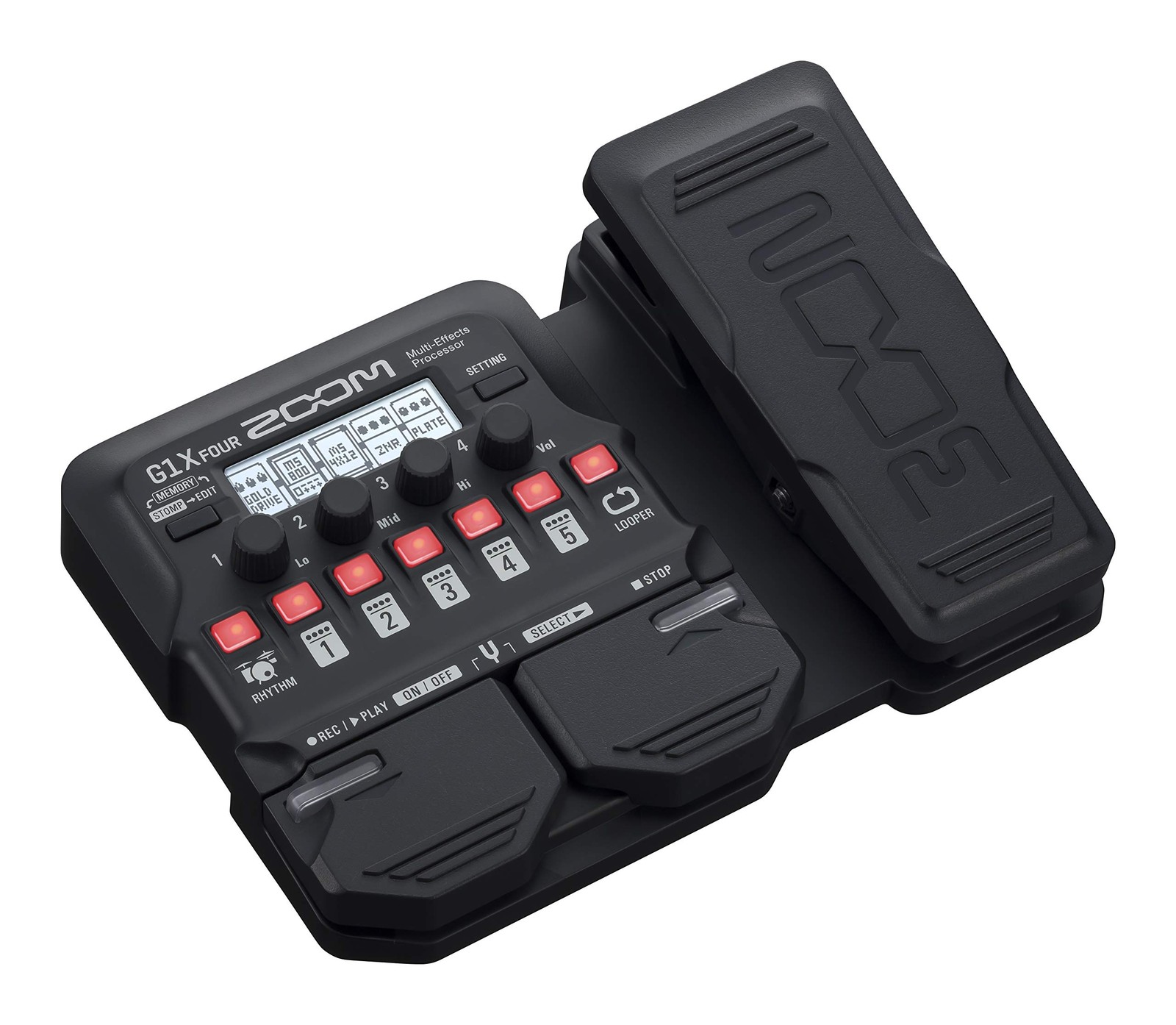 G1X Four Multi-Effects Processor with Expression Pedal for Electric Guitar