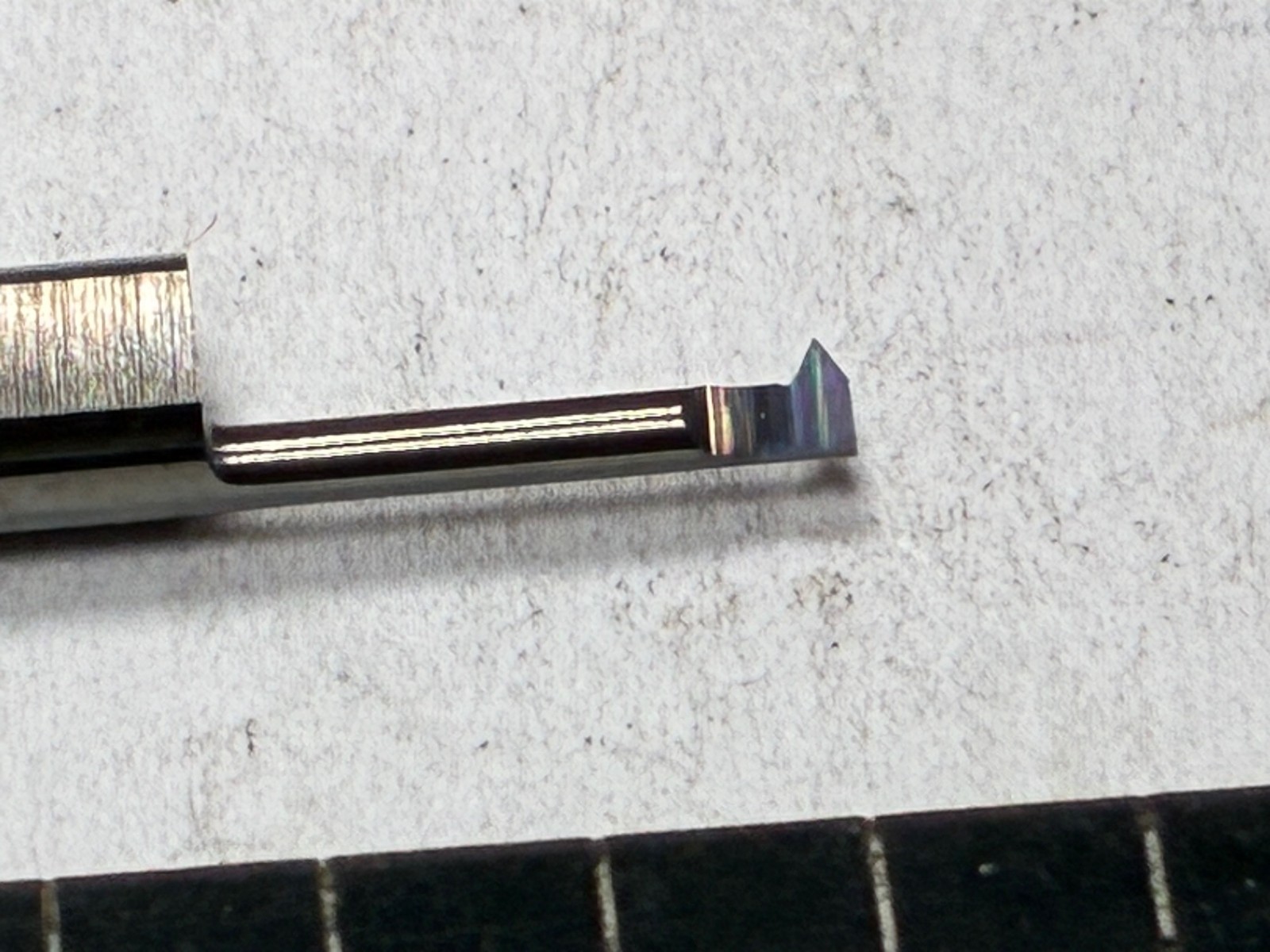 Accupro ACC -T060250, .06" Min Thread, 40-80 TPI, Single Point Threading Tool