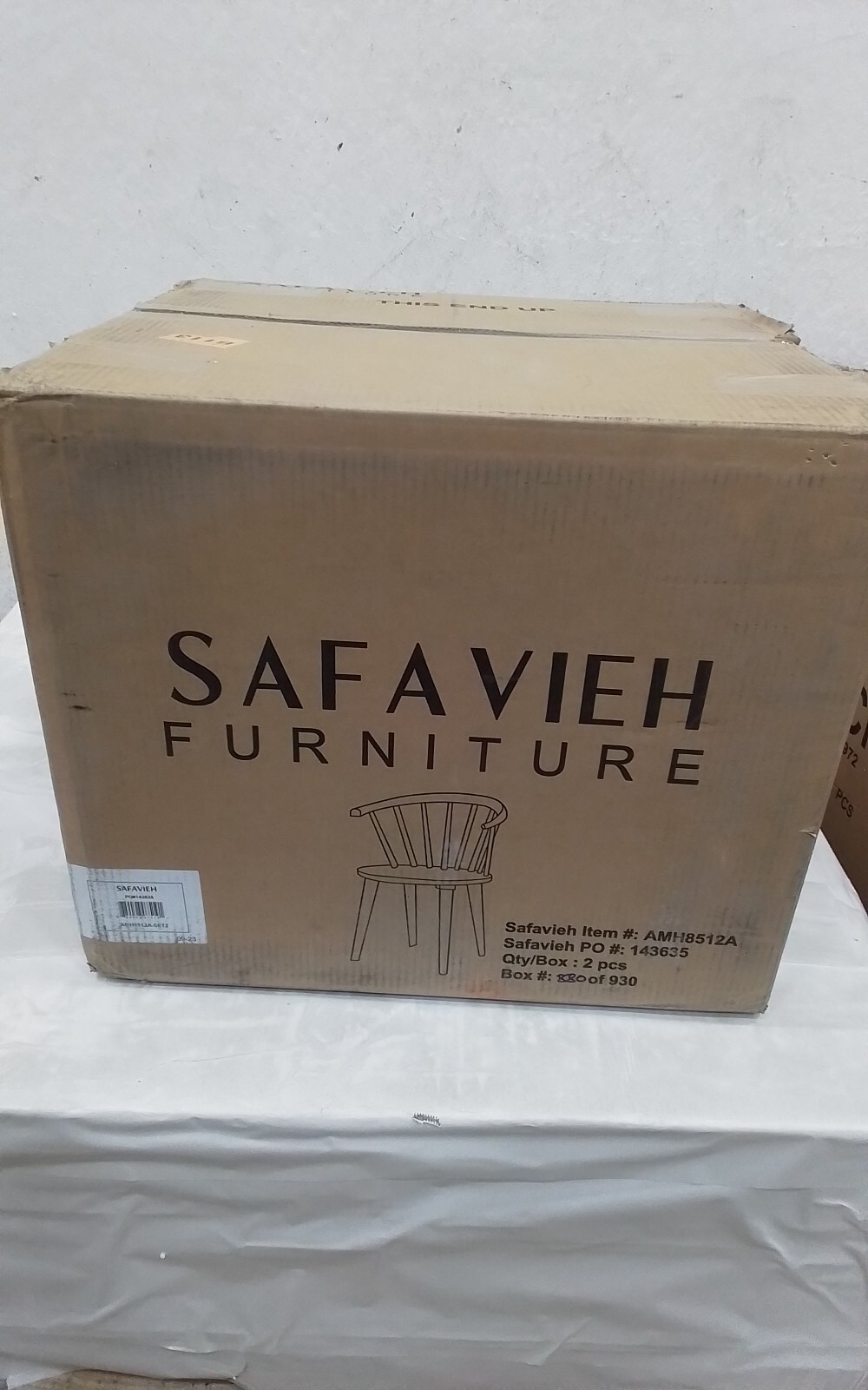 Safavieh BLANCHARD SIDE CHAIR, Reduced Price 2172732918 AMH8512A