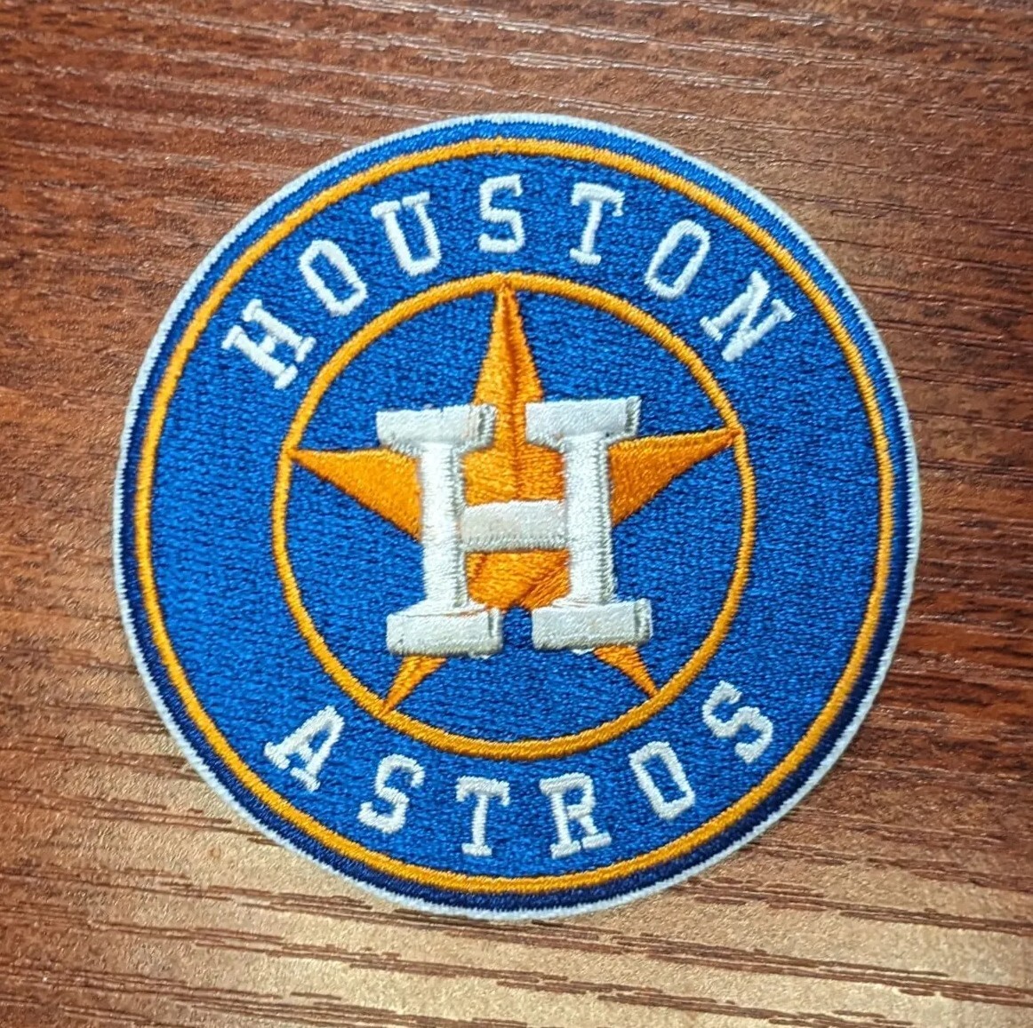 Houston Astros Patch 2.75" MLB Baseball Sports Embroidered Iron On Patch