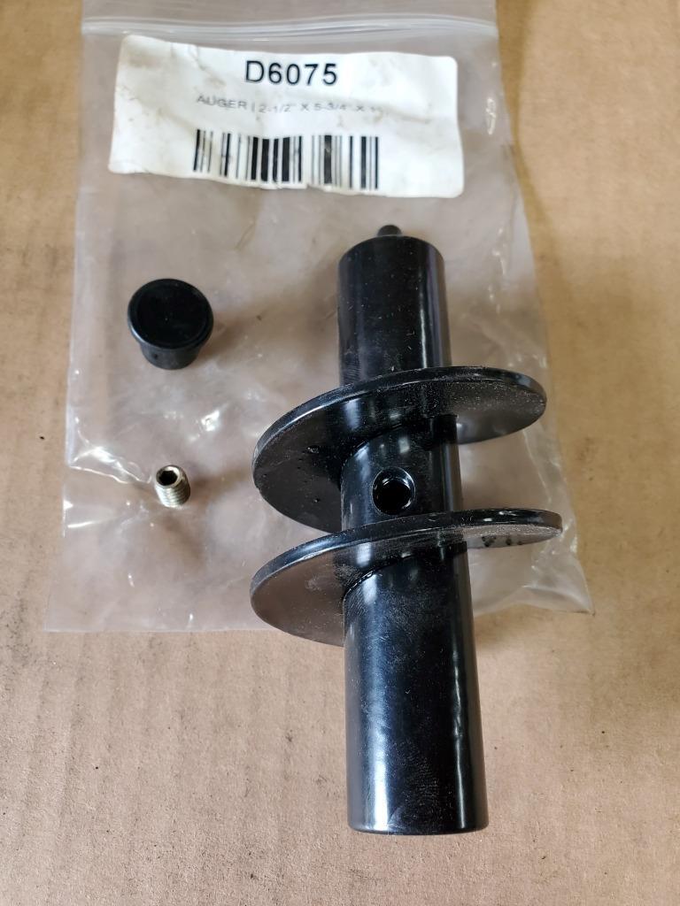 Genuine OEM SnowEx Auger D6075 Salt Spreader Salter 2 1/2x5 3/4x1 SP-575X 1075X