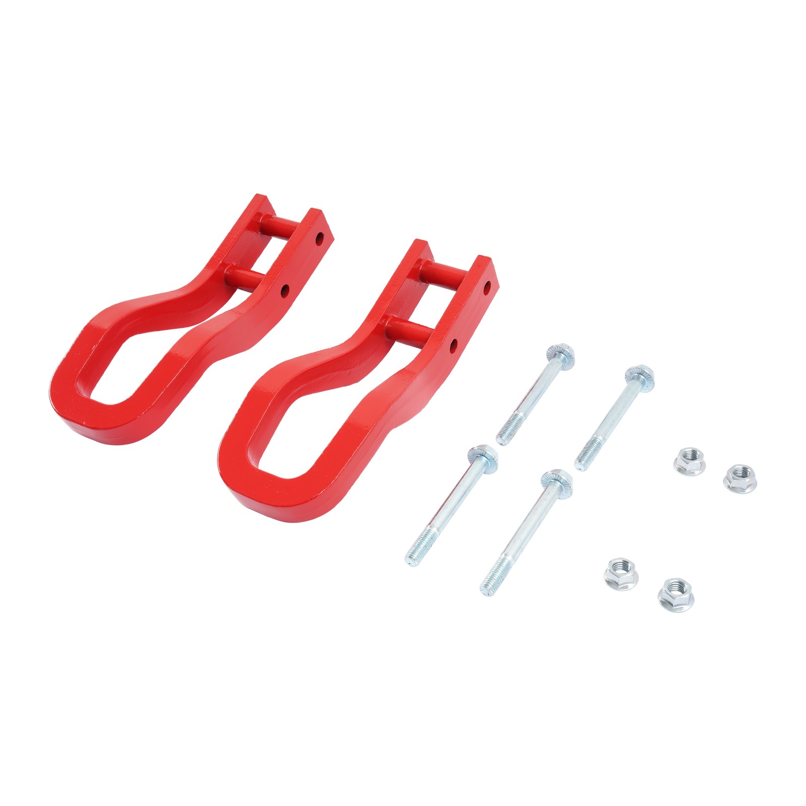 Pair Red Tow Hooks Kit #84513877 For Chevrolet Silverado 2500 HD 3500 HD 20-2026