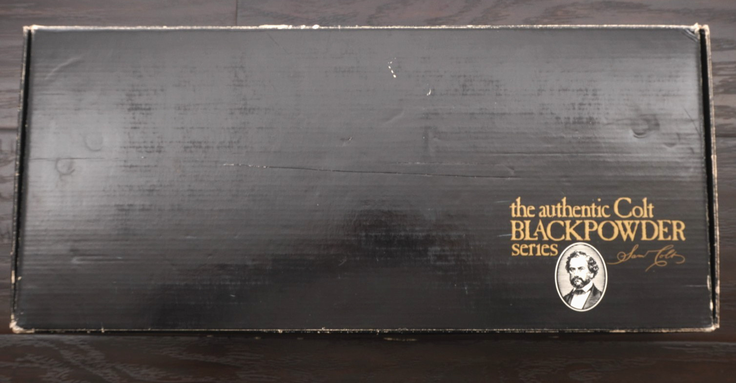Original Colt Blackpowder Walker 9" Revolver Cardboard Box w/ Foam Insert
