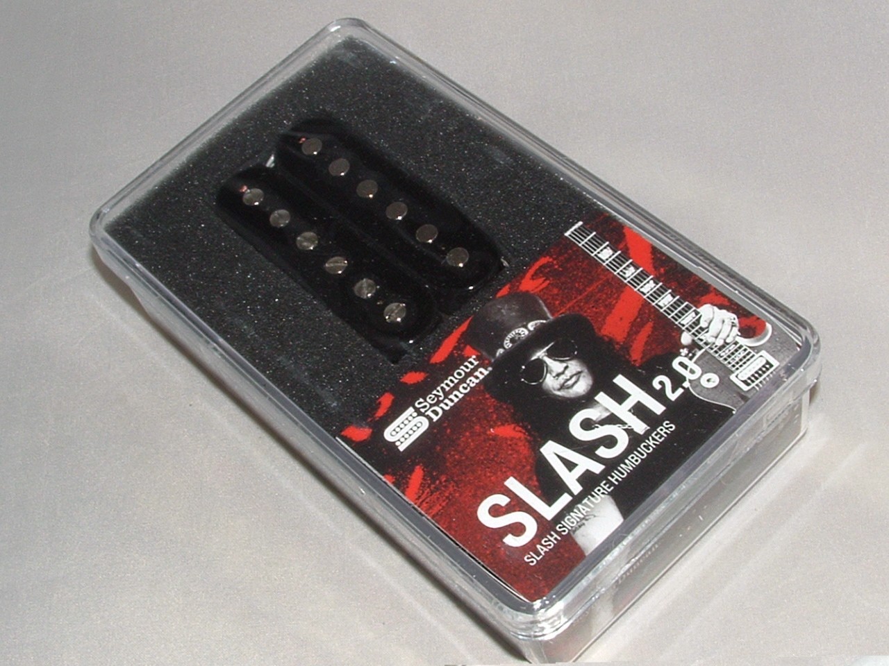 Seymour Duncan Slash 2.0 Signature Neck (Black)  4 Conductor Short Leg