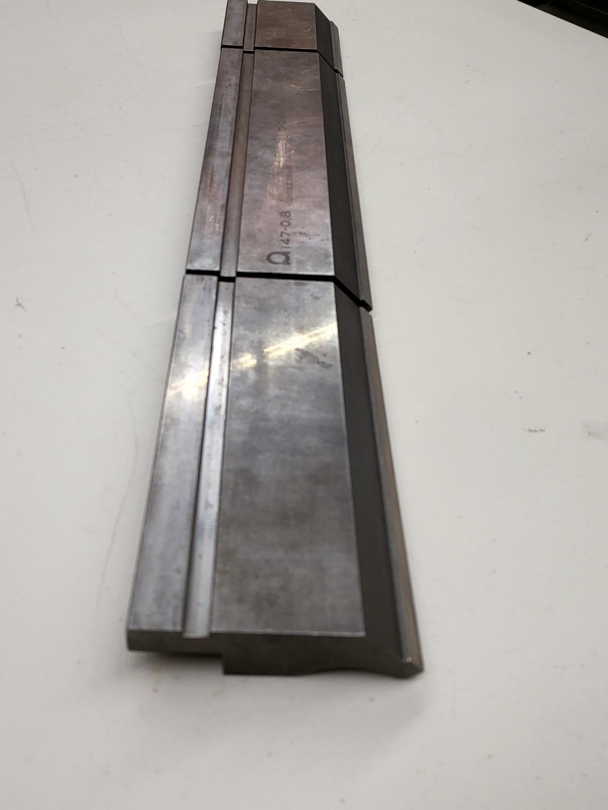 Amada Press Brake °90 Punch .03"R Sectionalized 3 Pcs in total 23.5" Long BTB1