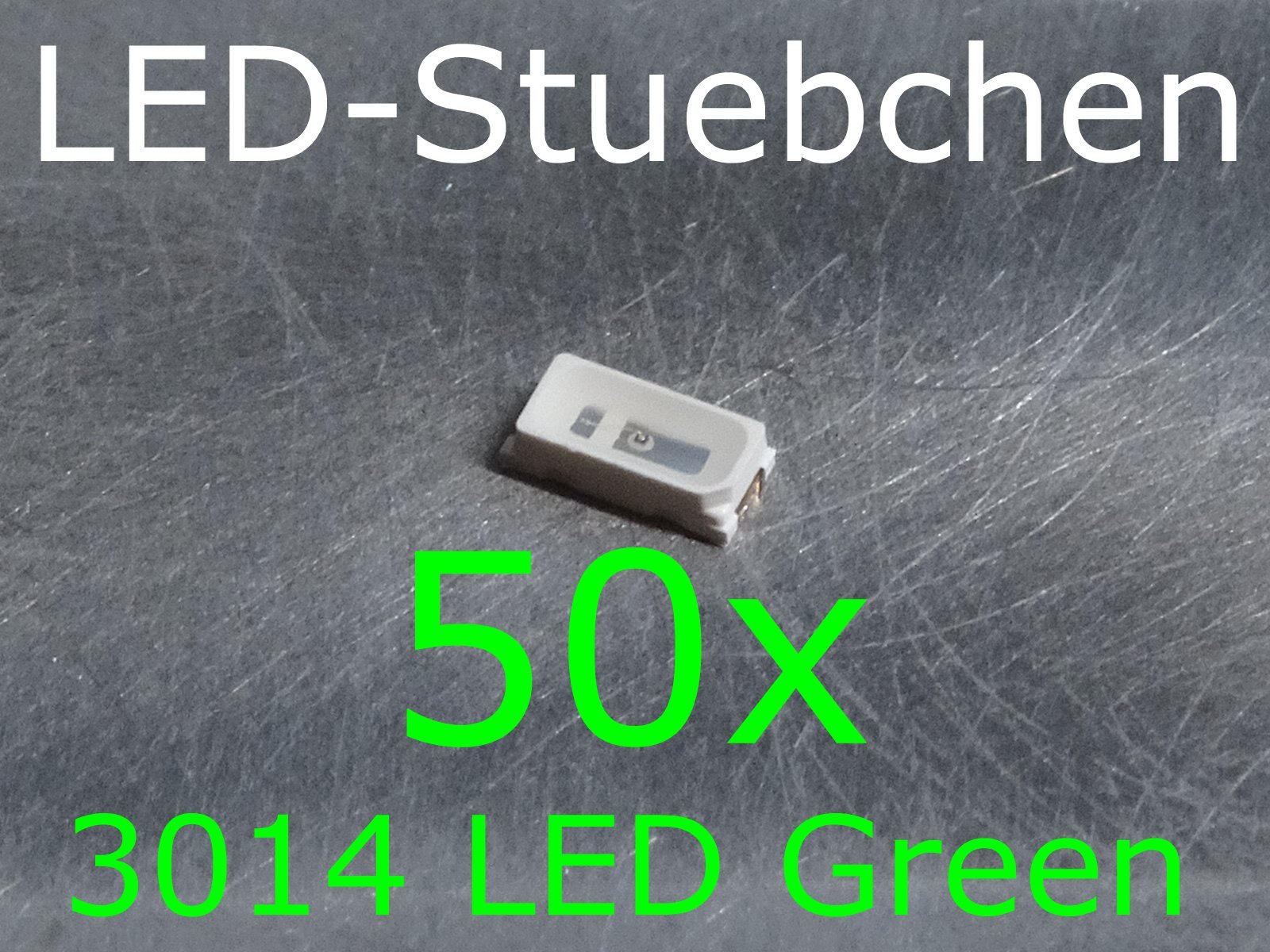 50x 3014 LED Green
