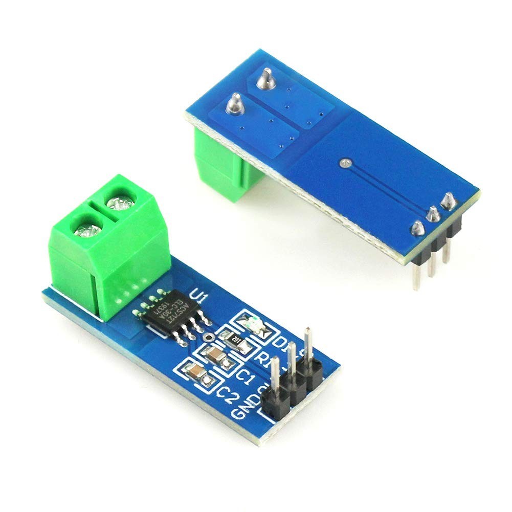 Versatile 30A Current and Voltage Sensor for Arduino - Ideal for DIY Electronics