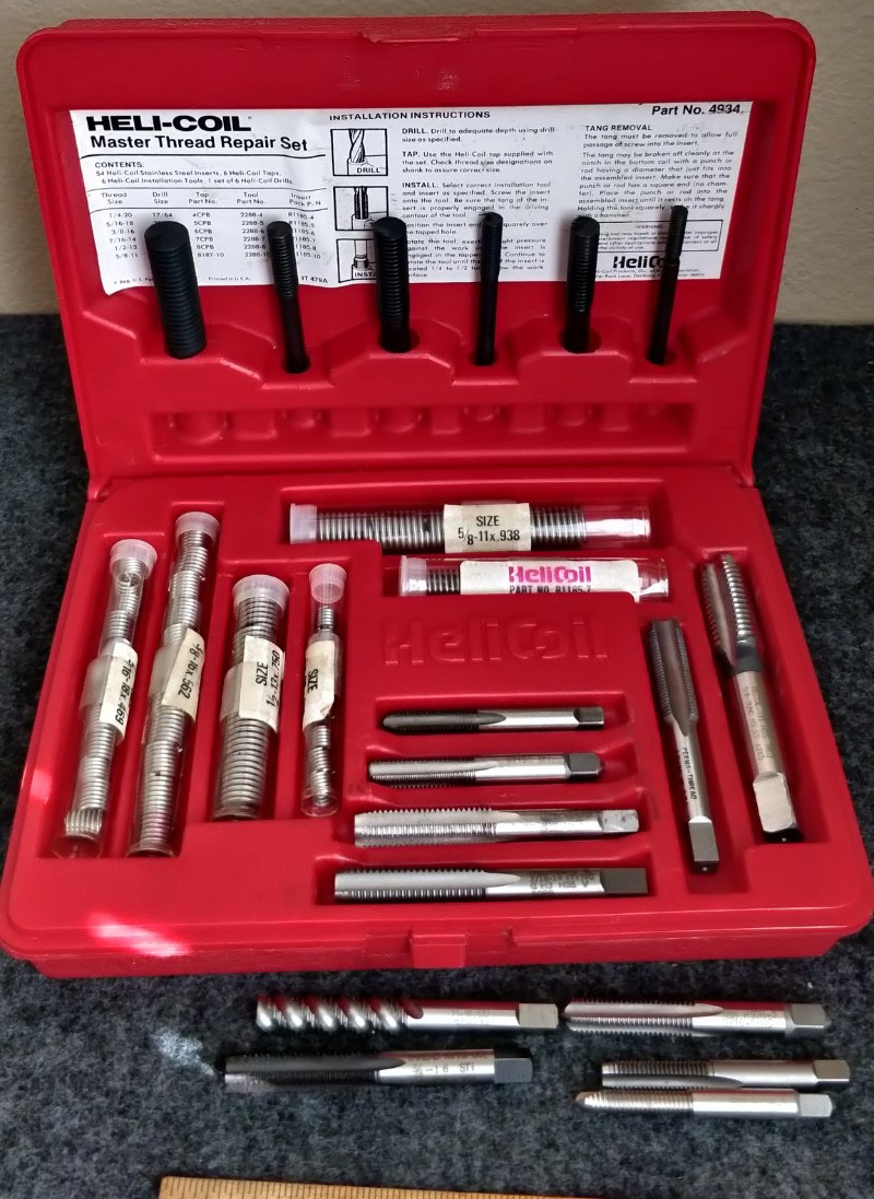 Helicoil No. 4934 Master Thread Repair Set