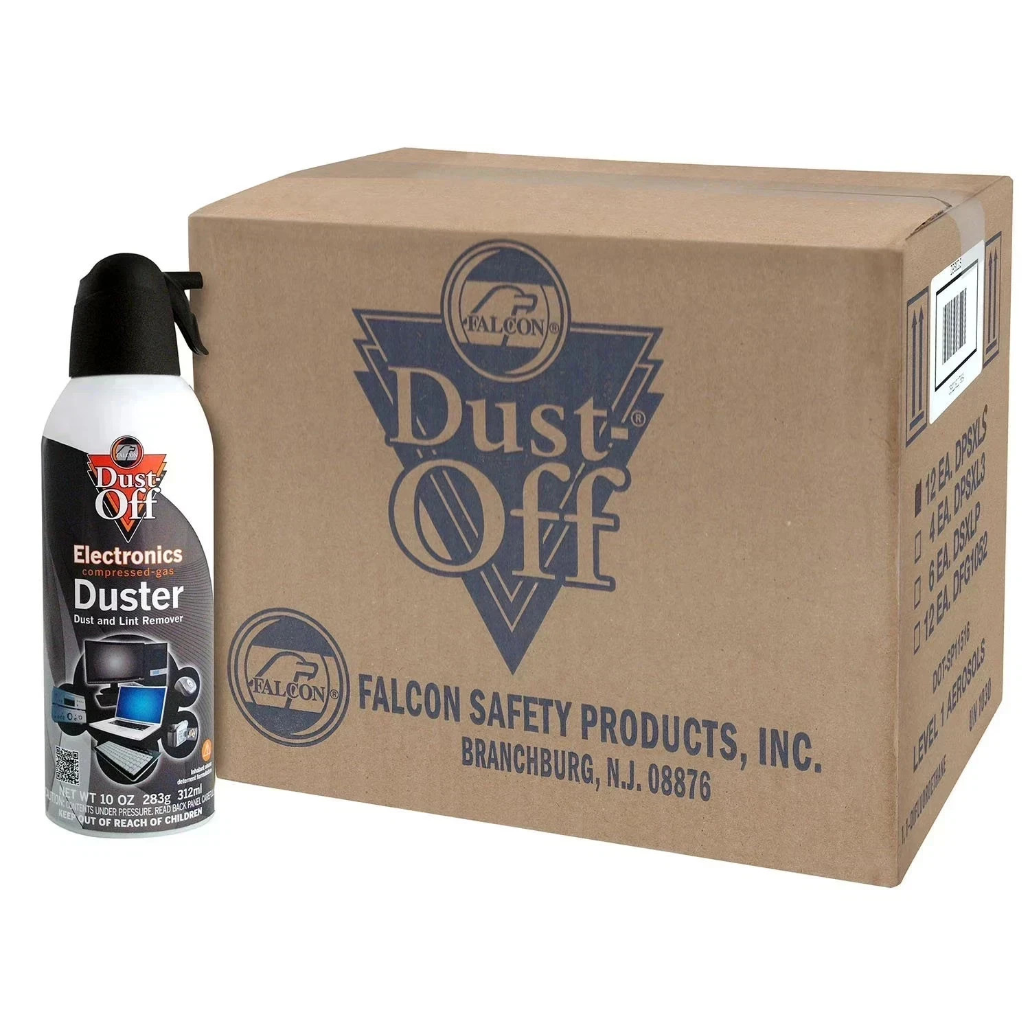 Dust-Off Compressed Computer Gas Duster 10oz 12 Pack