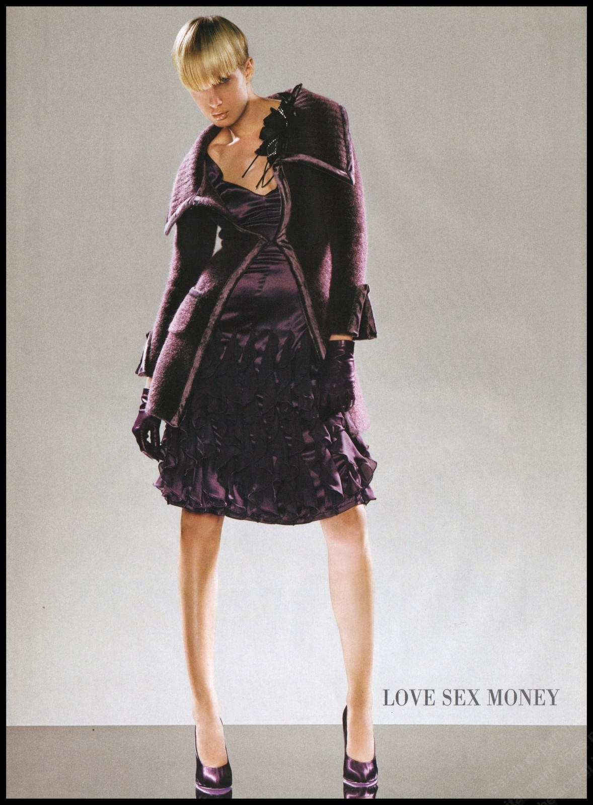 High Heels LSM Magazine Print Ad Women Fashion Long Legs shoes 2004-BC