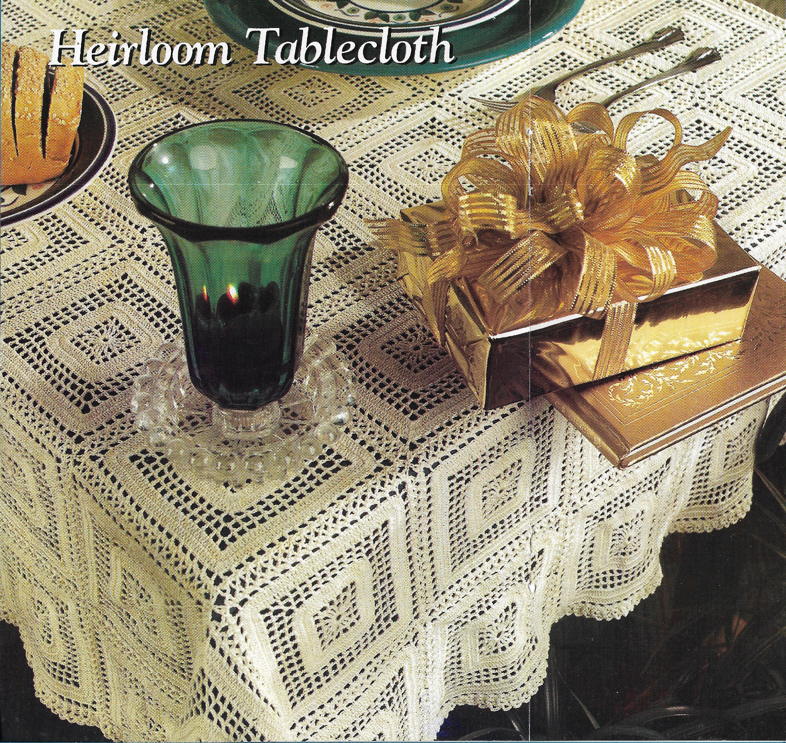 Heirloom Tablecloth crochet PATTERN INSTRUCTIONS
