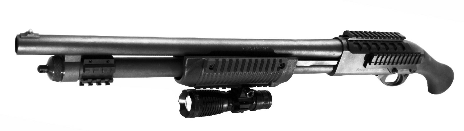 1500 lumen tactical Flashlight Strobe Black Mossberg 500 hunting accessories.