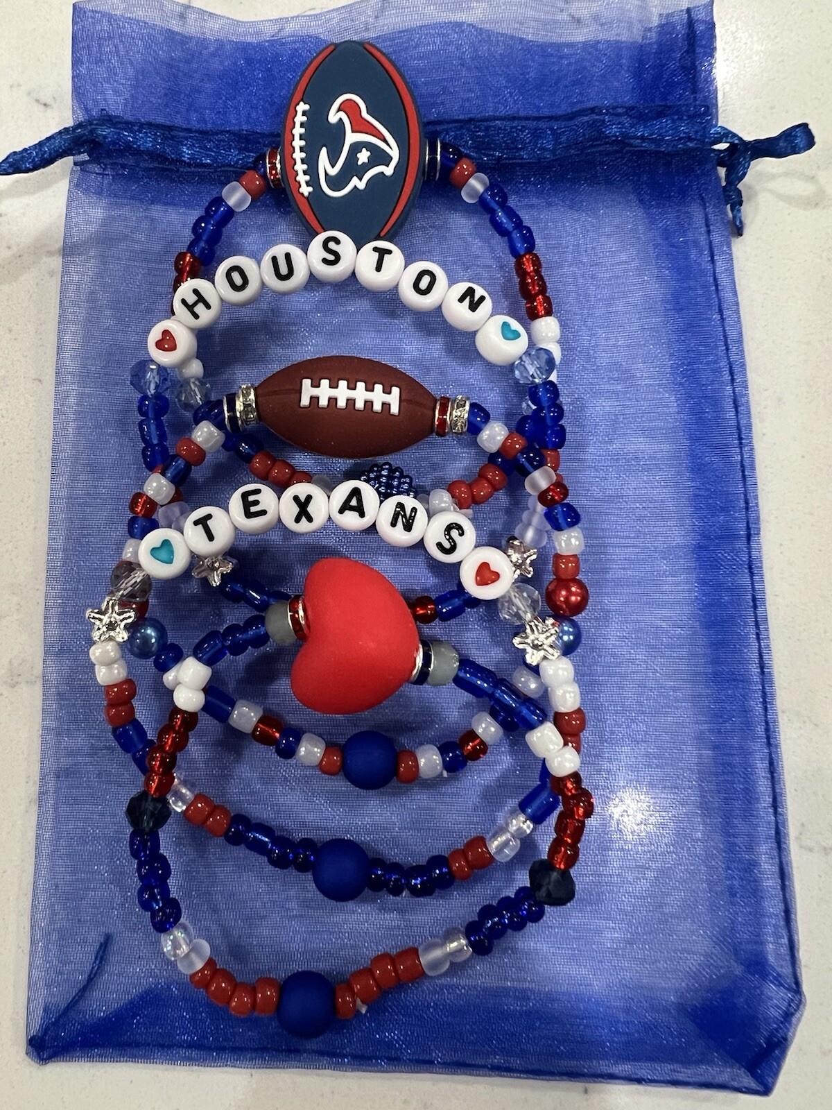 Houston Texans Friendship Bracelets! (5)