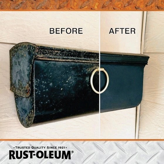 6 PACK Rust-Oleum Stops Rust, Rust Reformer Flat Spray Paint- 215215, 10.25 oz