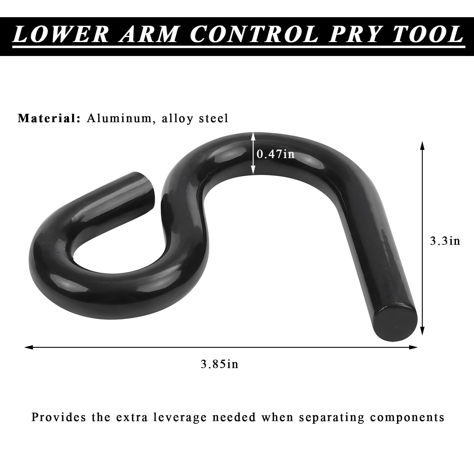 6007 Lower Control Arm Prying Tool, Suspension Specialty Bushing Tool for 7/8...
