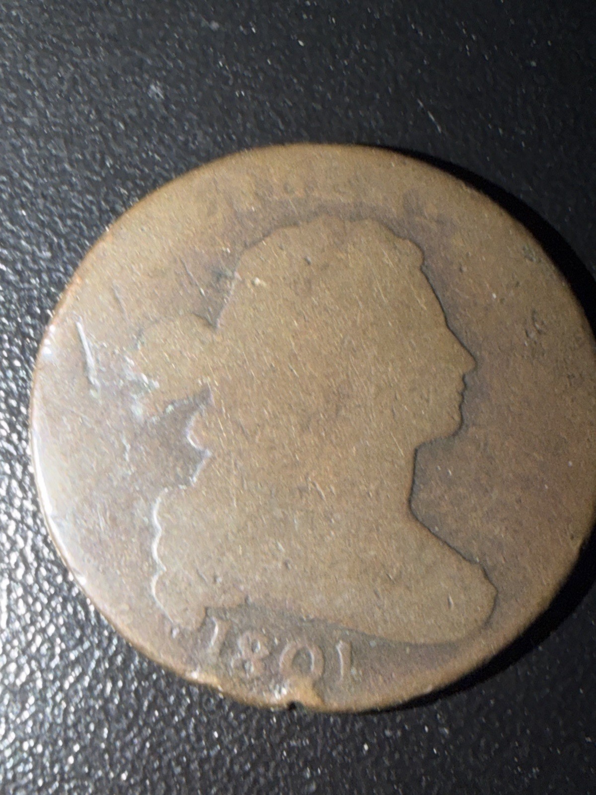 1801 3 Errors Large Cent AG
