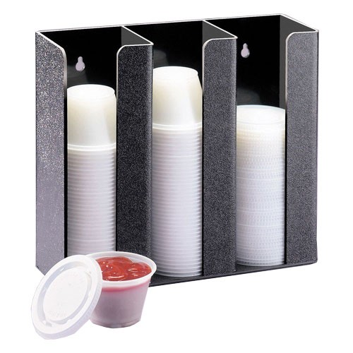 Cal-Mil CalMil 2784 3 Section 4 in Ramekin and Lid Dispenser