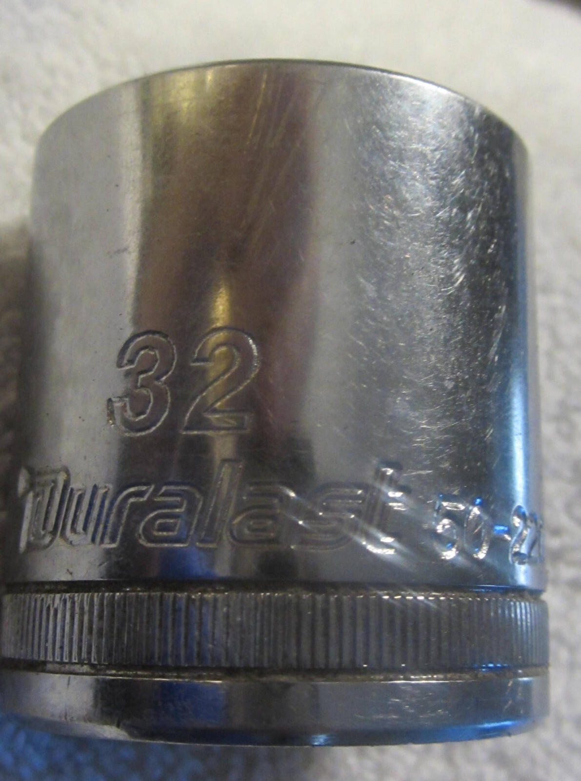 32 mm Duralast 1/2" Drive 32mm 12 Point Socket,50-220 tool large  VTG