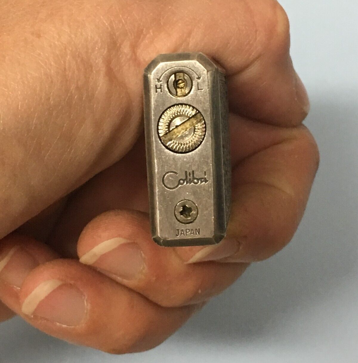 COLLIBRI LIGHTER MADE IN JAPAN ETCHED SCROLL DESIGN