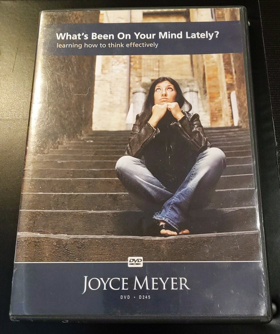 Joyce Meyer ~ What's Been on Your Mind Lately? (DVD) Sermon D245 VERY GOOD!