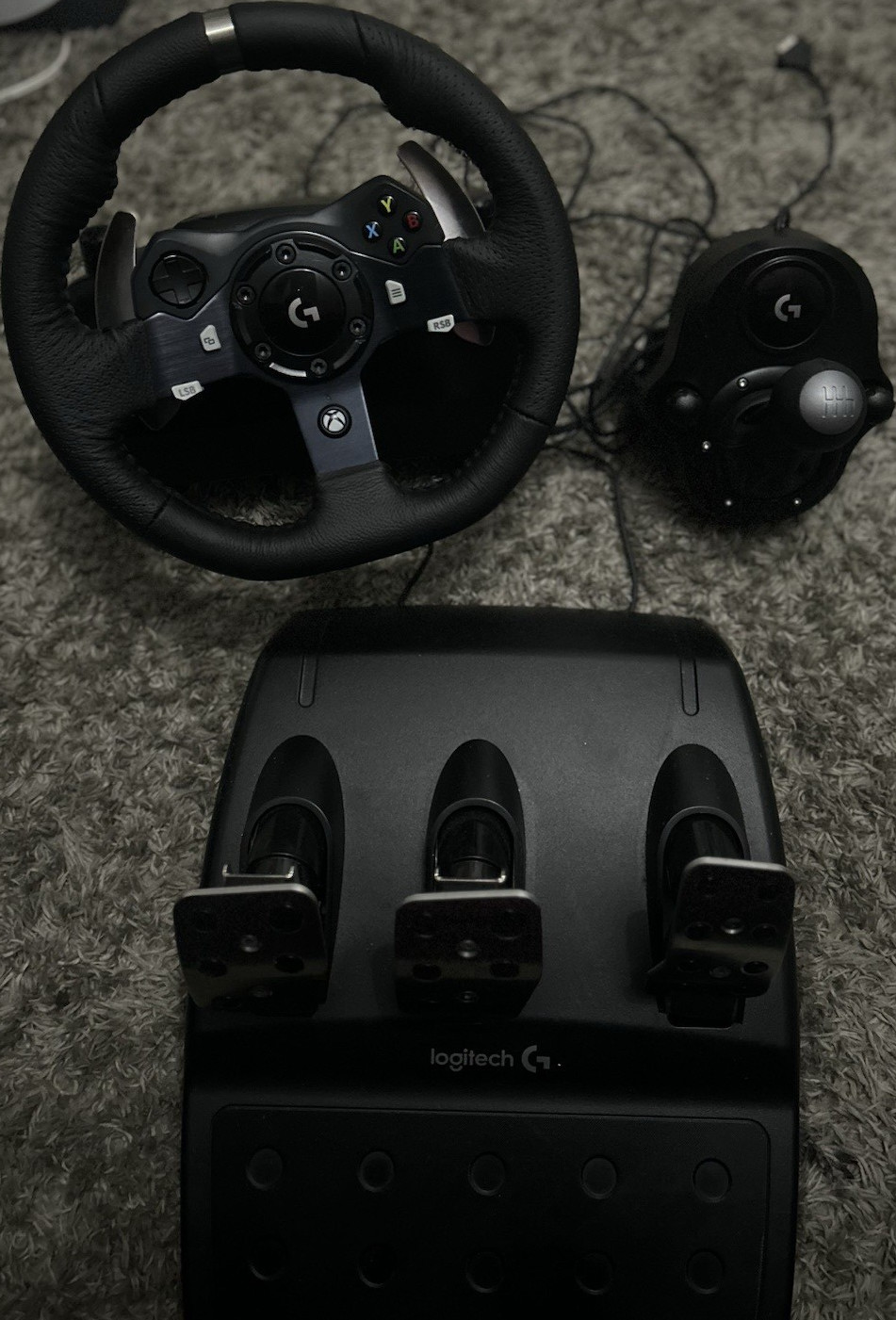 Logitech G Driving Force Shifter Wheel Pedals