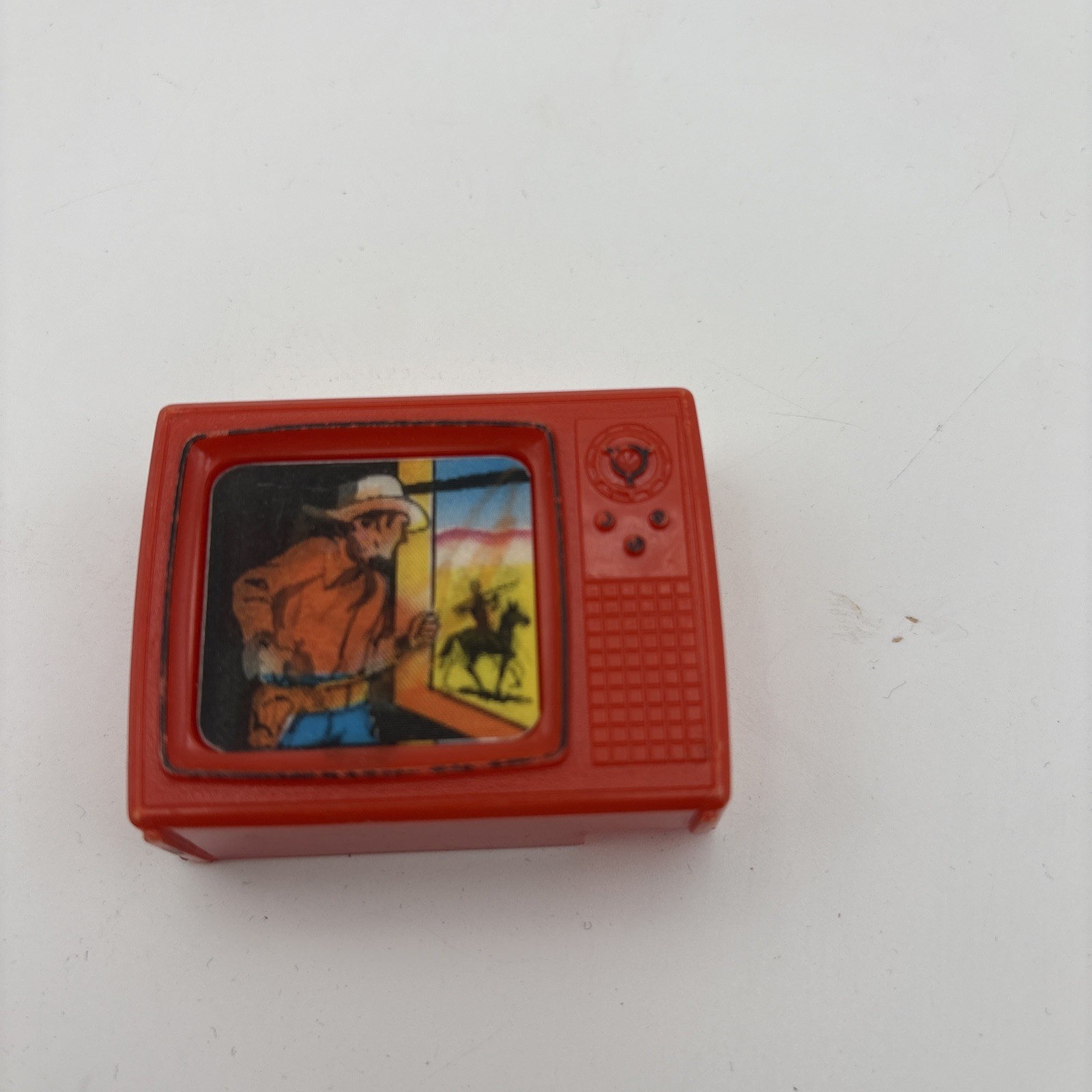 VTG retro 1960s Wiggle tv pencil sharpener range toy baseball player mini mcm