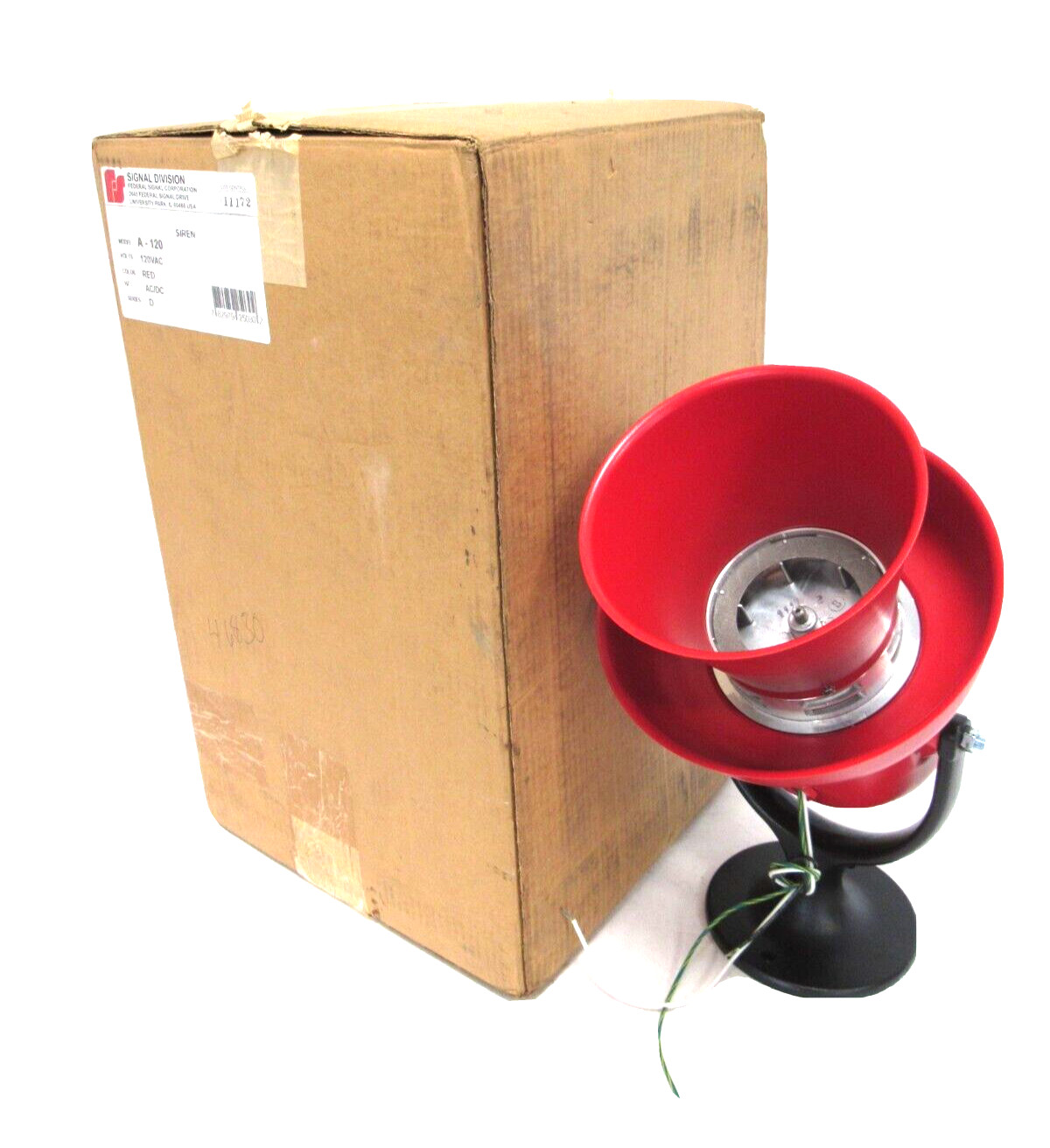 NEW FEDERAL SIGNAL A-120 ELECTROMECHANICAL 120VAC A120