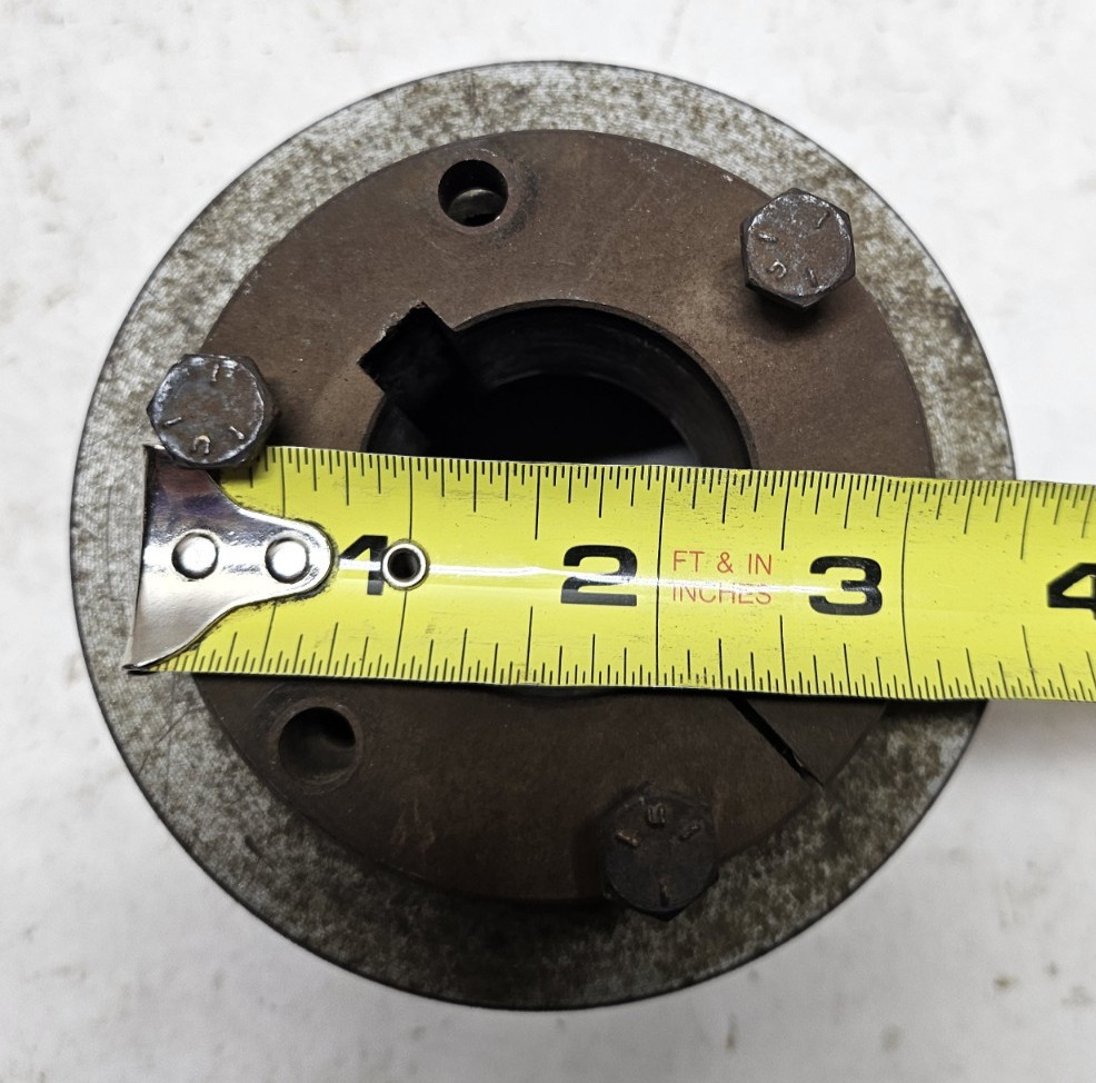 5V4.40x43D TB1 4 GROOVE SHEAVE & Split Taper Bushing SD4-5/8.D