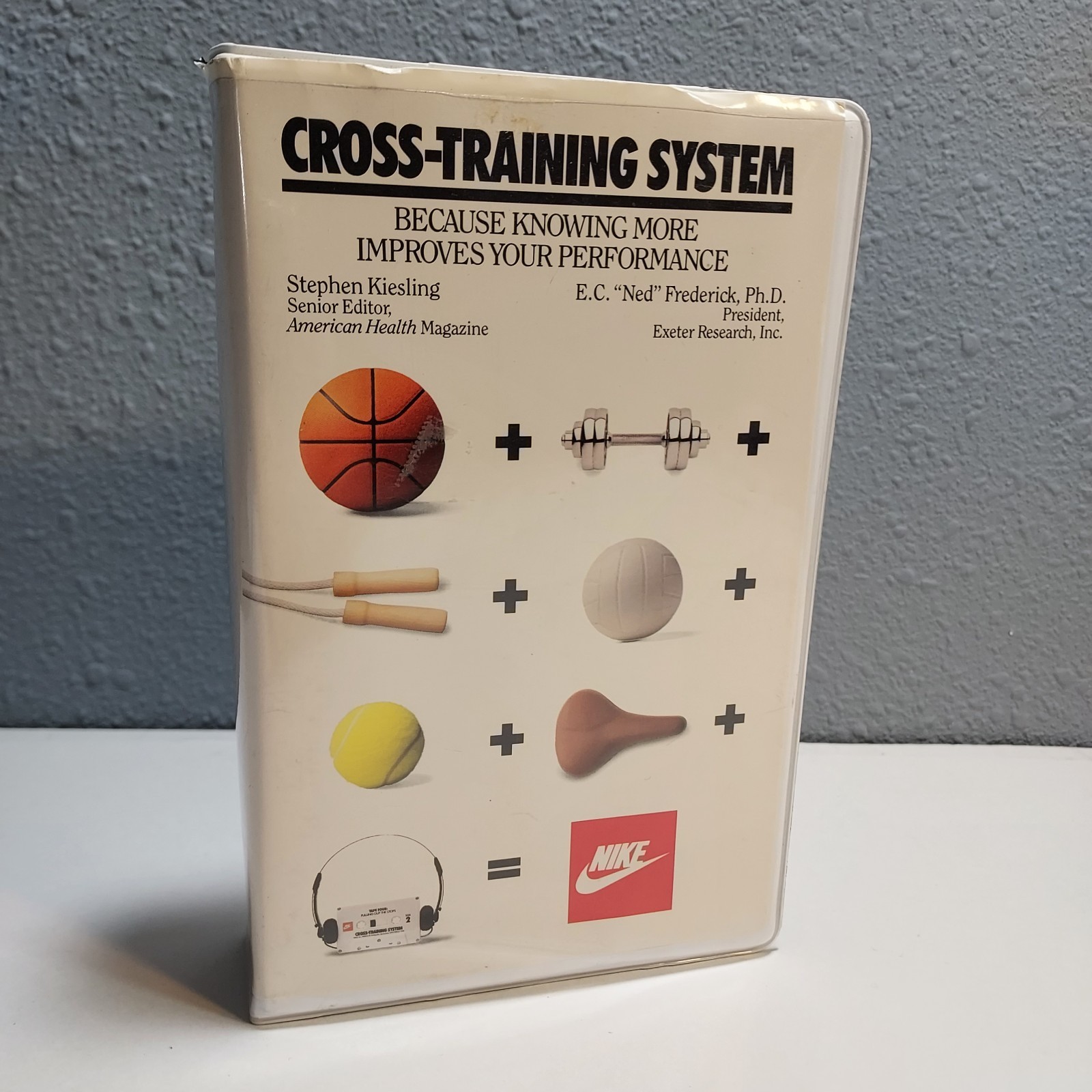 VINTAGE NIKE CROSS-TRAINING SYSTEM on Audio Cassette Tape Stephen Kiesling