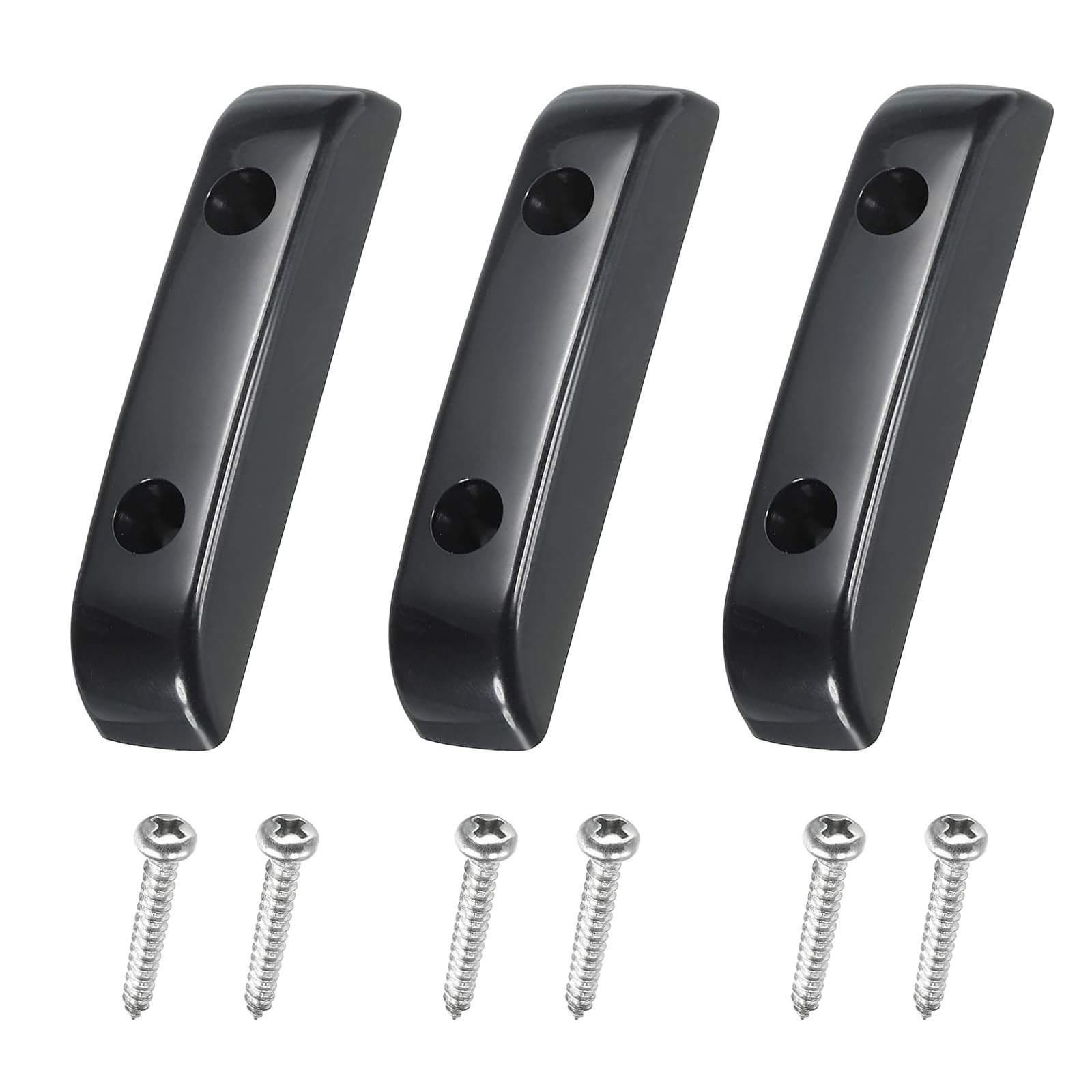 Mezfrguo 3 Pcs Bass Thumb Rest Black
