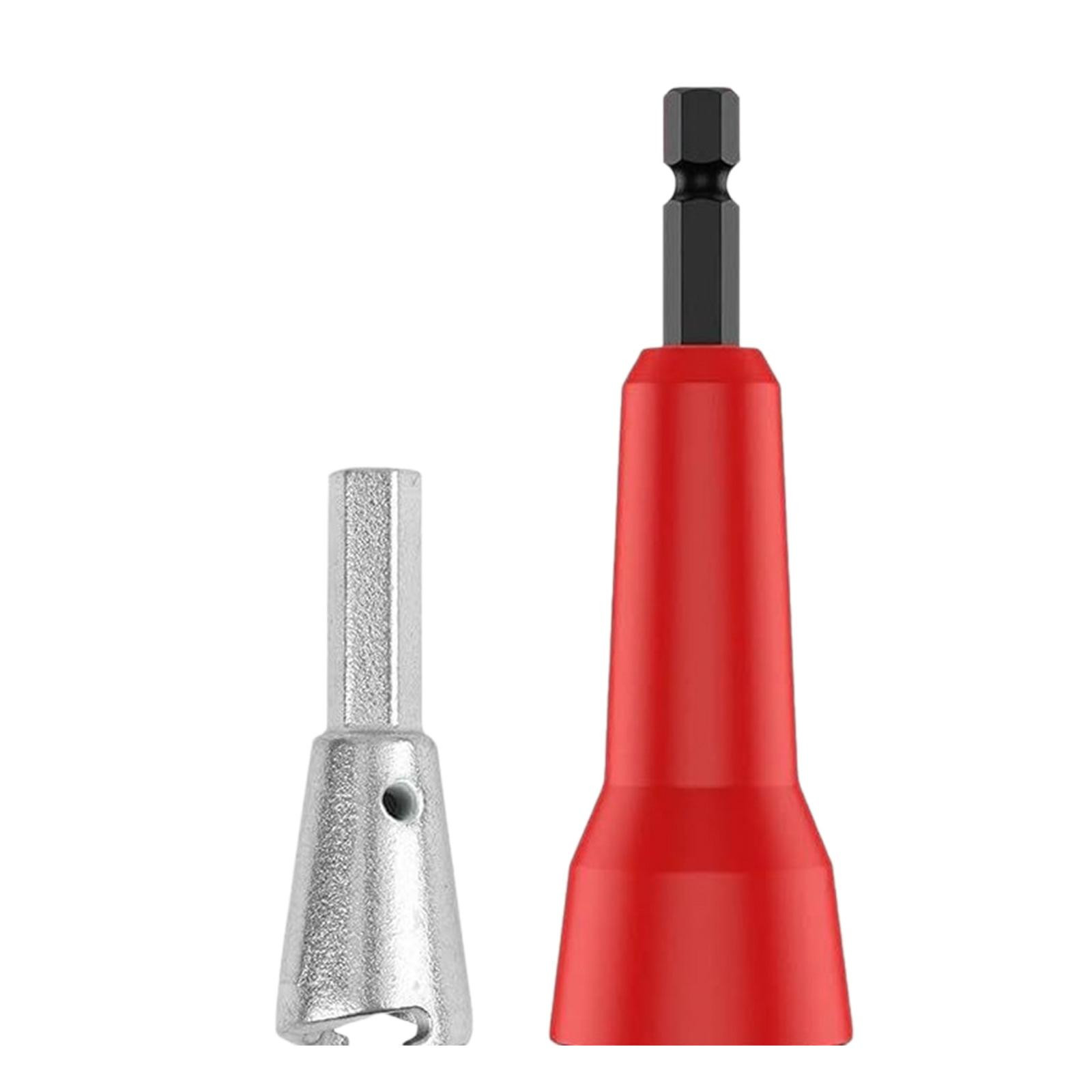 2 Pieces Twist Wire Attachment Quick Twisting Cable Connector Bit Hexagon Shank