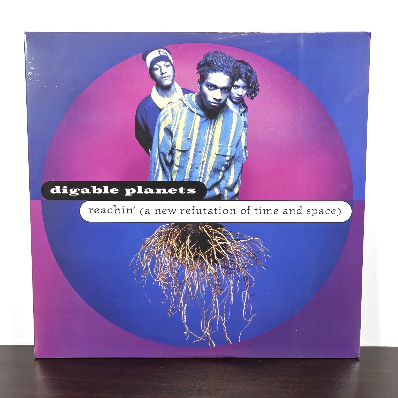 DIGABLE PLANETS Reachin BLUE PURPLE SAPPHIRE SPLATTER Vinyl 2LP - IN HAND