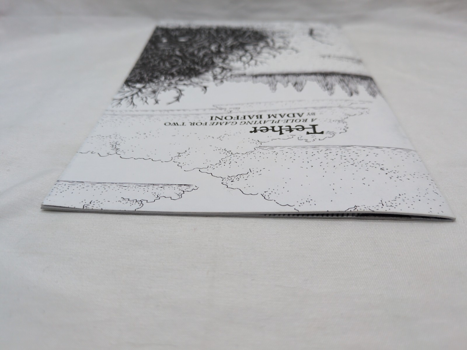 Tether A Role-Playing Game For Two Adam Baffoni Booklet