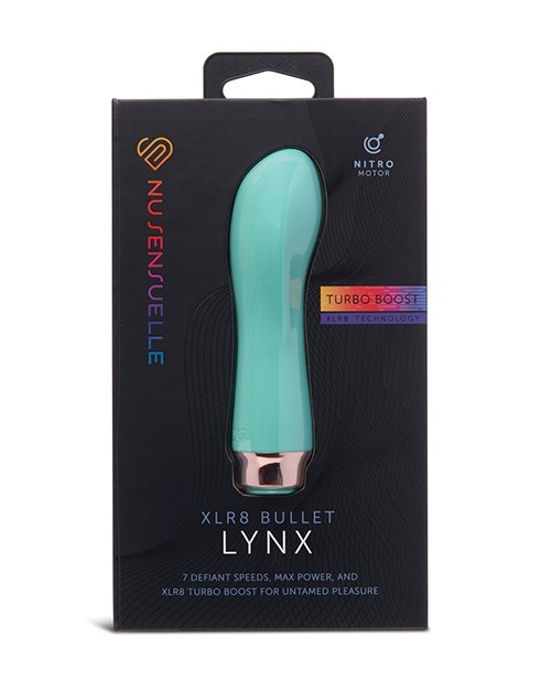 Sensuelle Ultimately Pleasurable Lynx Bullet Vibrator blue, New
