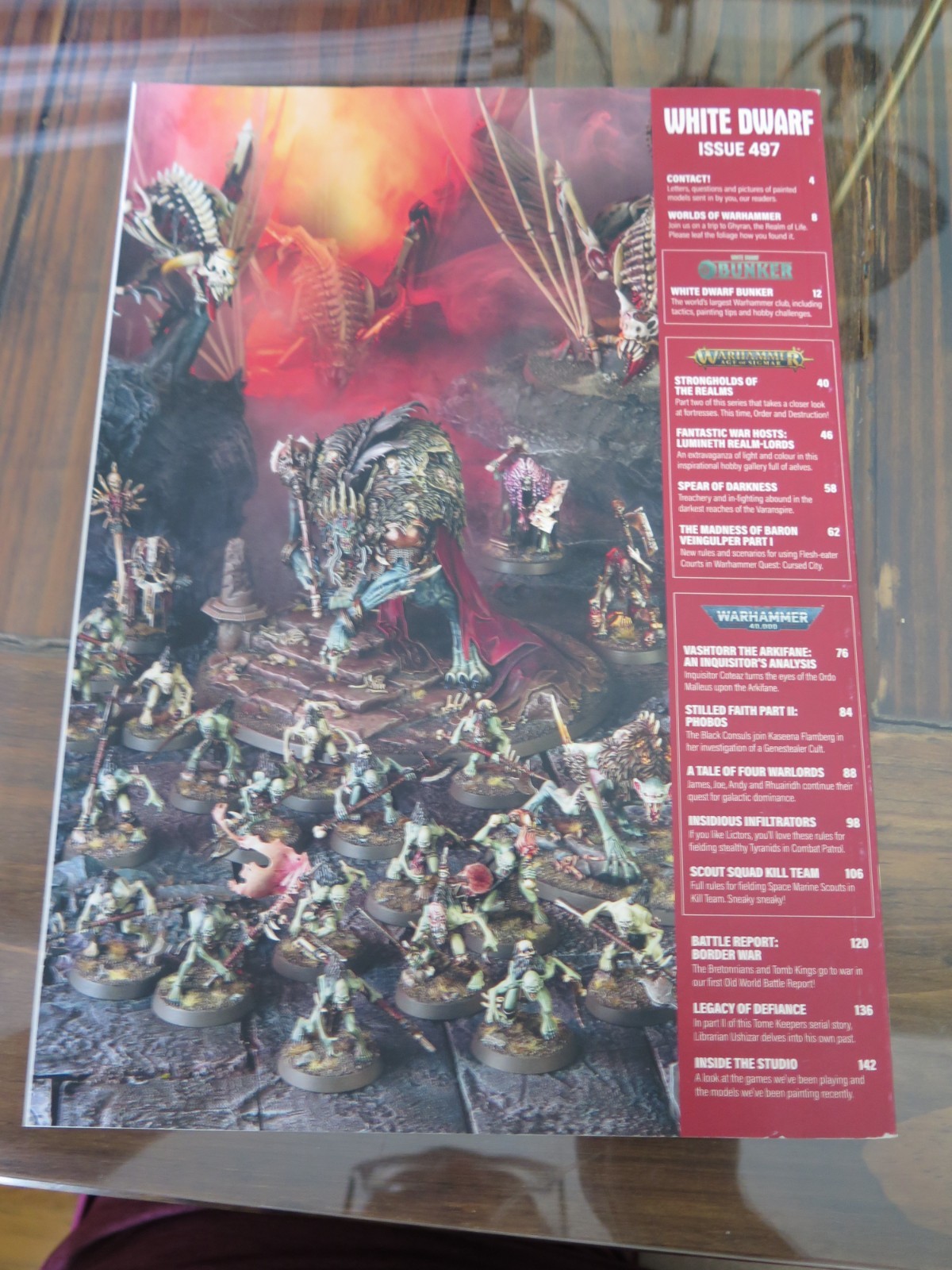 WHITE DWARF ISSUE 497 WITH INSERTS WARHAMMER 40,000 40K GAMES WORKSHOP