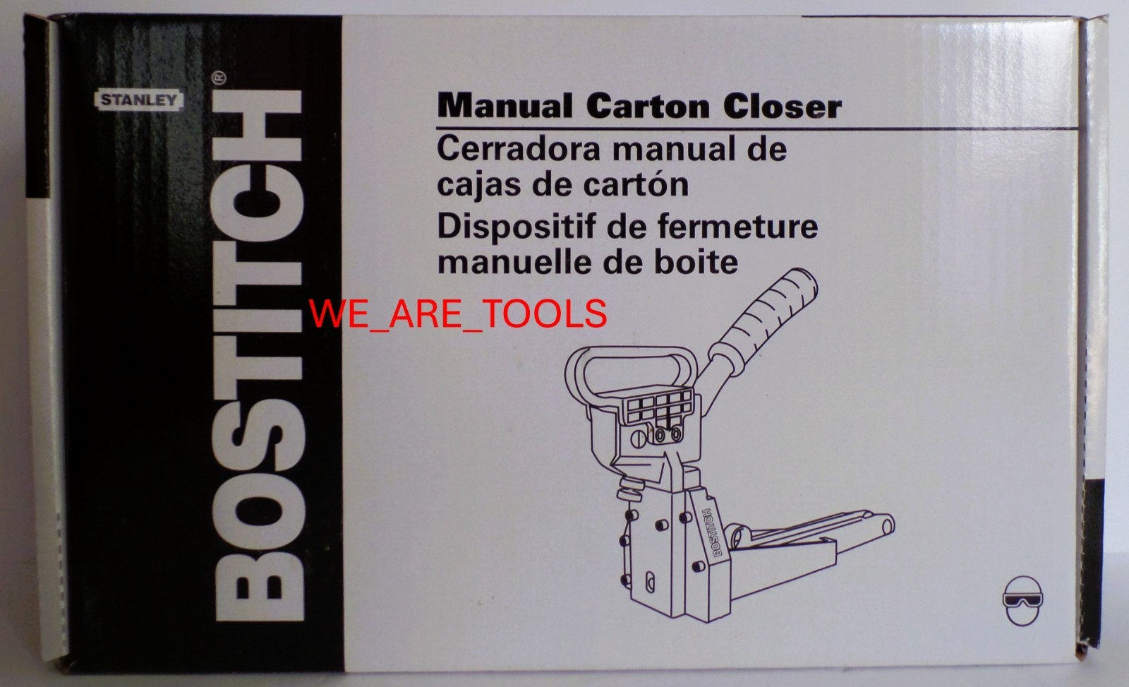 Bostitch BTFP12181 Manual Carton Stapler Closer