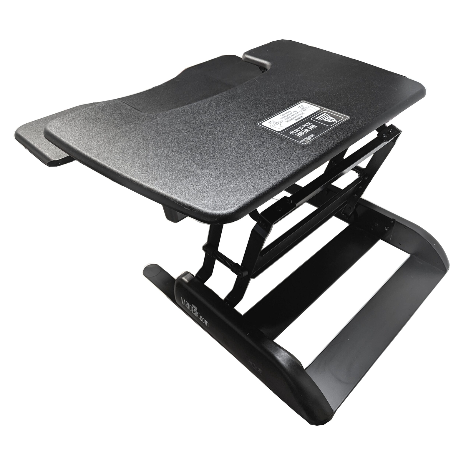 Vari VariDesk Pro Plus 30" Adjustable Height Standing Desk Converter - Black II