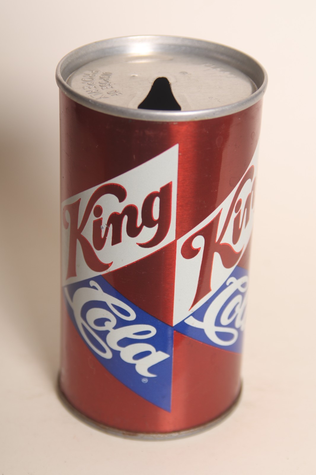 King Cola soda can - 12oz S/S
