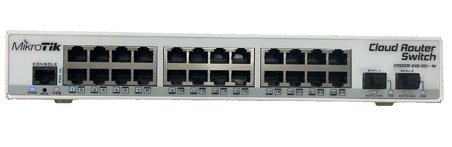 MikroTik CRS226-24G-2S+IN CLOUD ROUTER LAYER 3 SWITCH