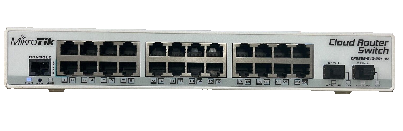 MikroTik CRS226-24G-2S+IN CLOUD ROUTER LAYER 3 SWITCH