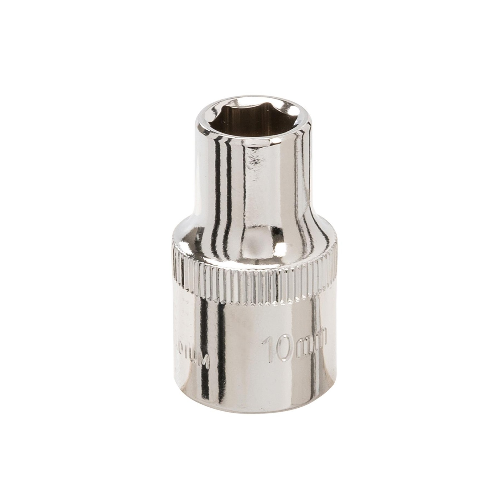 Socket 1/2" Drive Metric 6pt Chrome Vanadium (Cr-V) 10mm