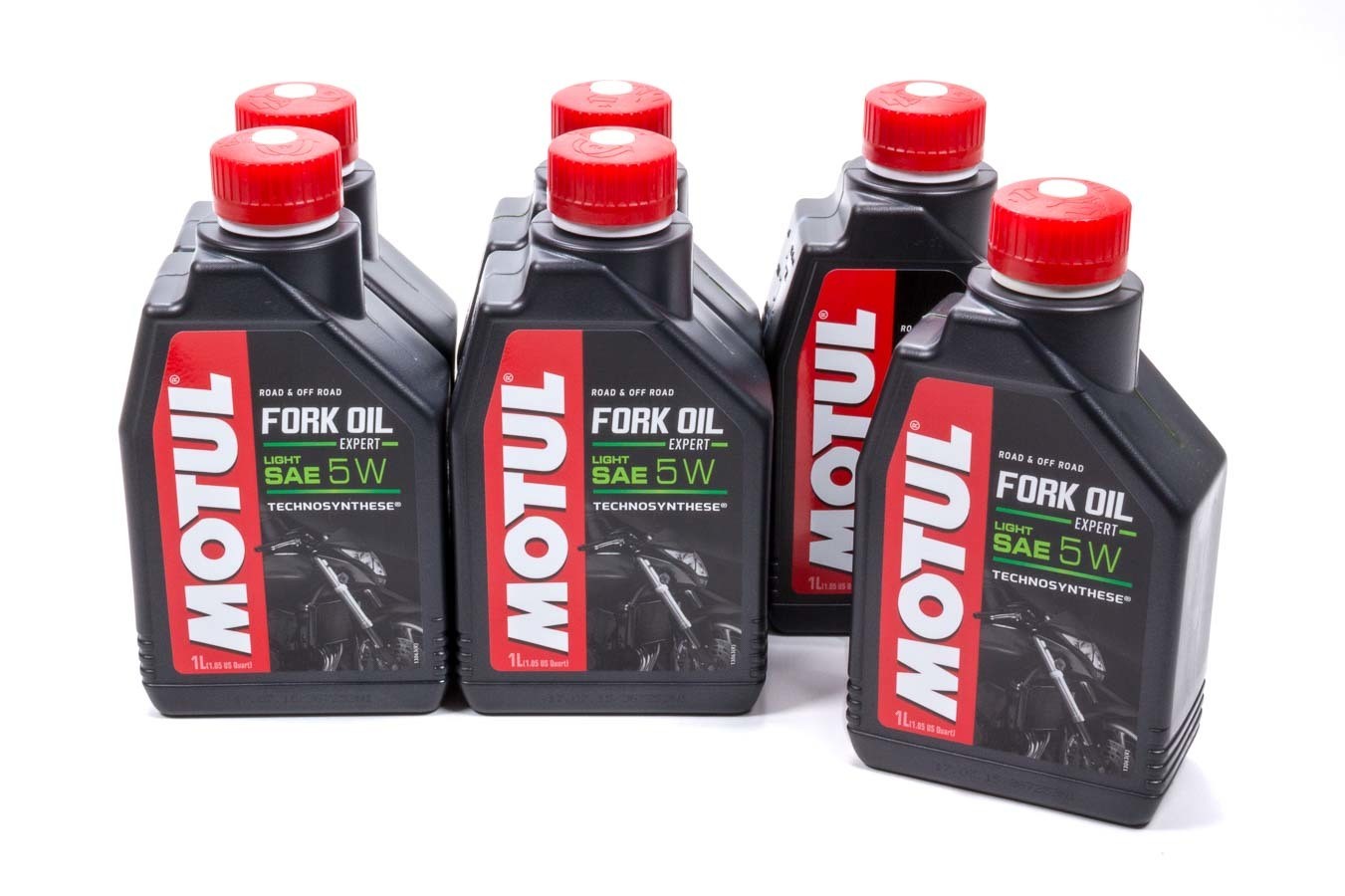 Motul Shock Oil - Fork Oil Expert Light - 5W - Semi-Synthetic - 1 L - Set of 6