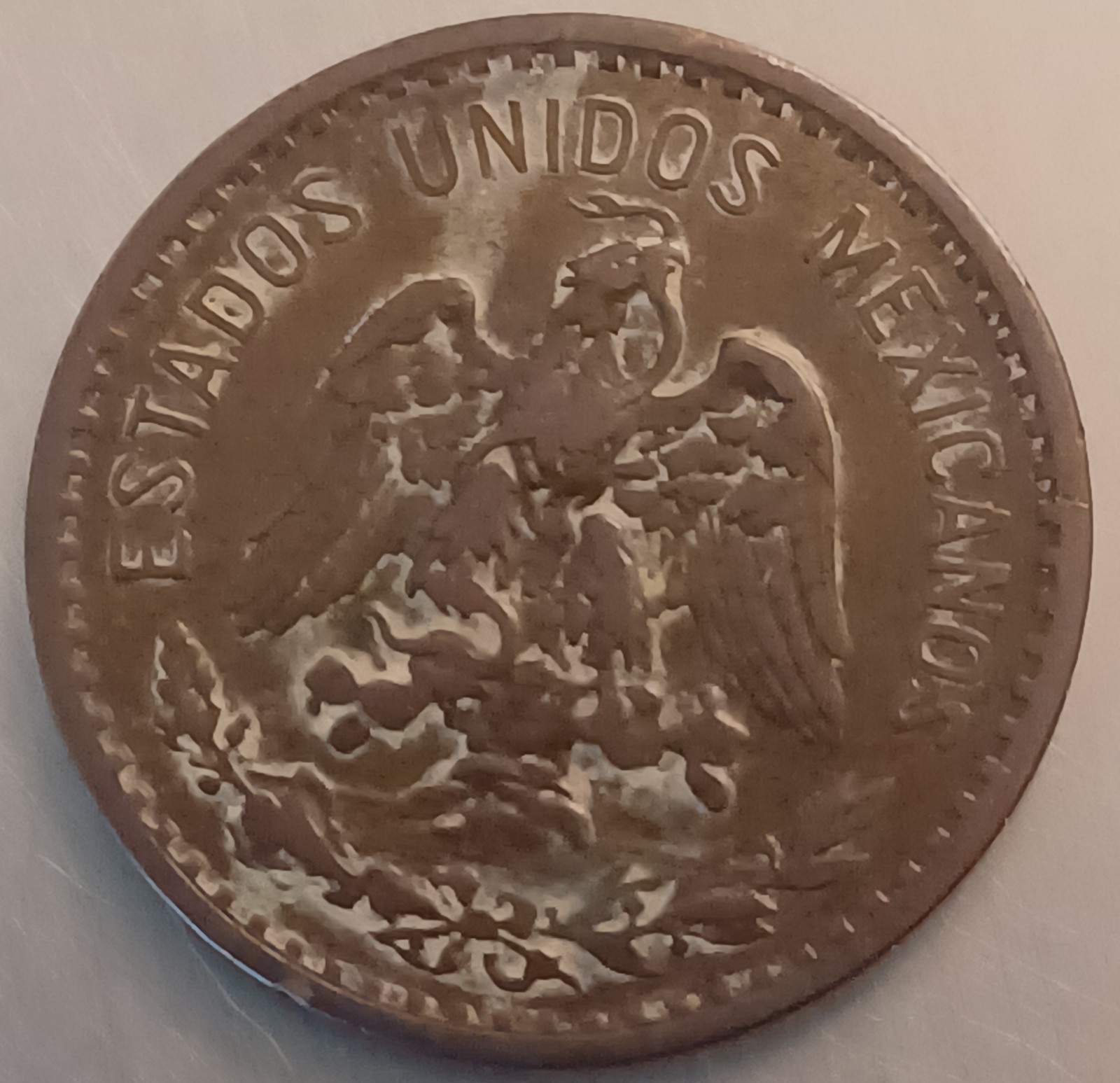 1926 Mexico 2 Centavos