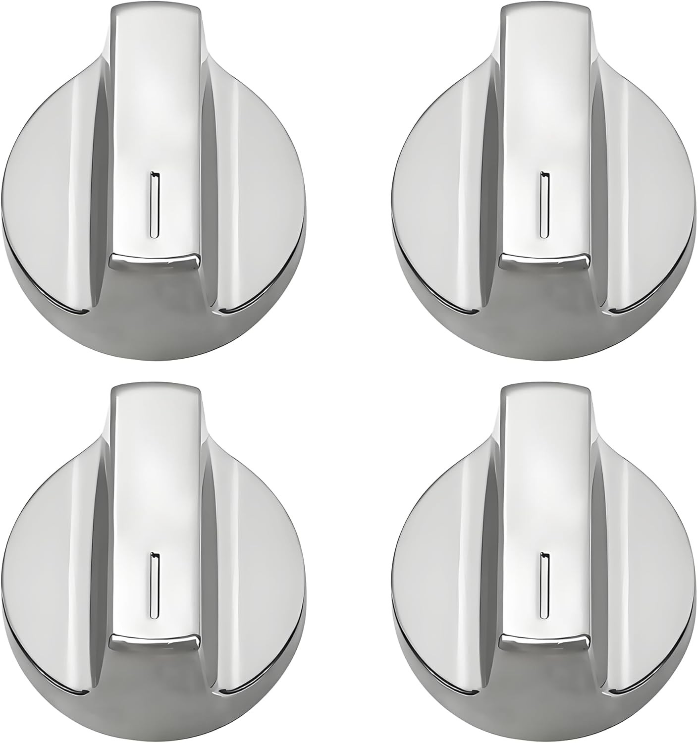 W11517331 for Whirlpool Electric Range Knobs Replace W10850027 W11117415 (4pcs)