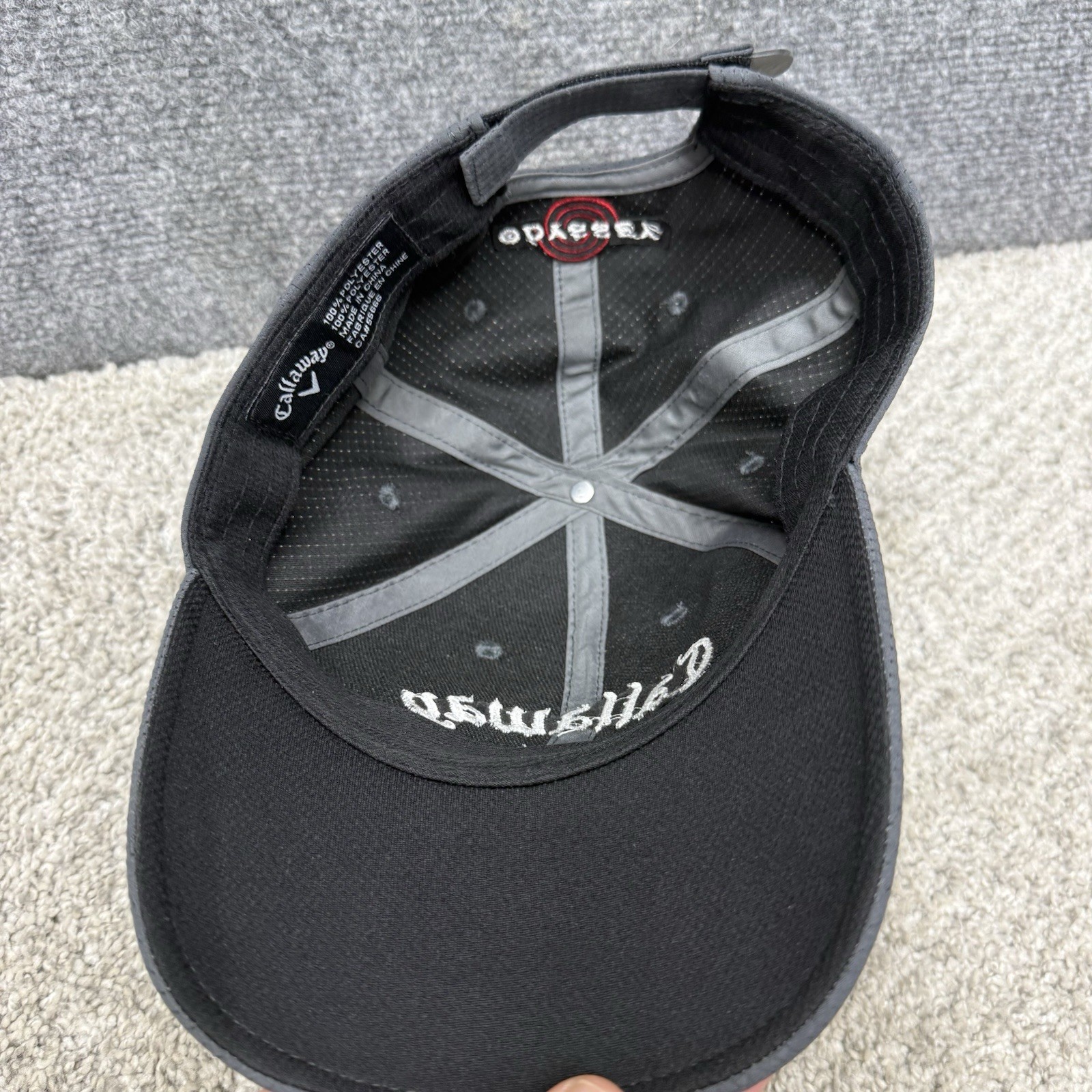 Callaway Epic Flash Golf hat cap Apex Chrome Odyssey Soft gray strapback