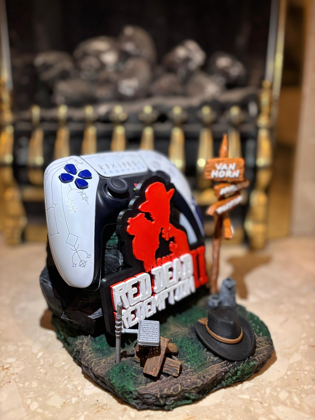 Red Dead Redemption 2 - Controller Holder For PlayStation And Xbox