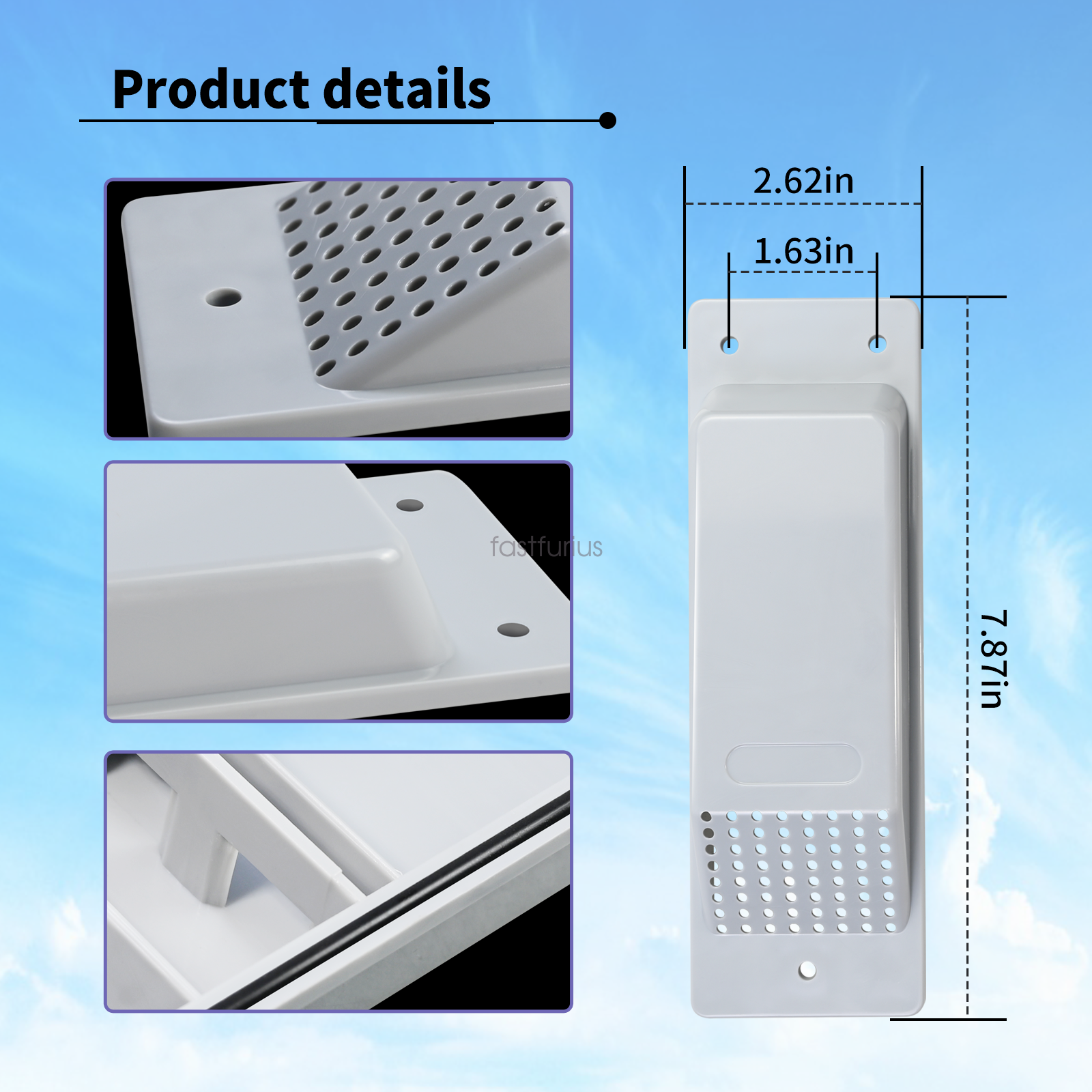 8 pack Shipping Container Air Vent, Cross Flow Ventilation