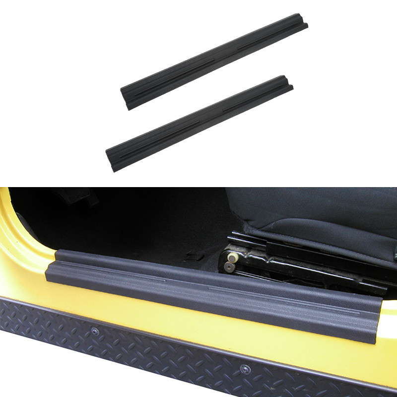 Fit 1997-2006 Jeep Wrangler TJ Entry Guard Door Sill Cover Protector Scuff Plate