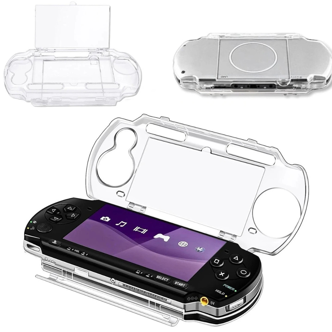 Clear Anti-dust Hard Skin Case Protector Cover for Sony PSP 2000 3000 Console