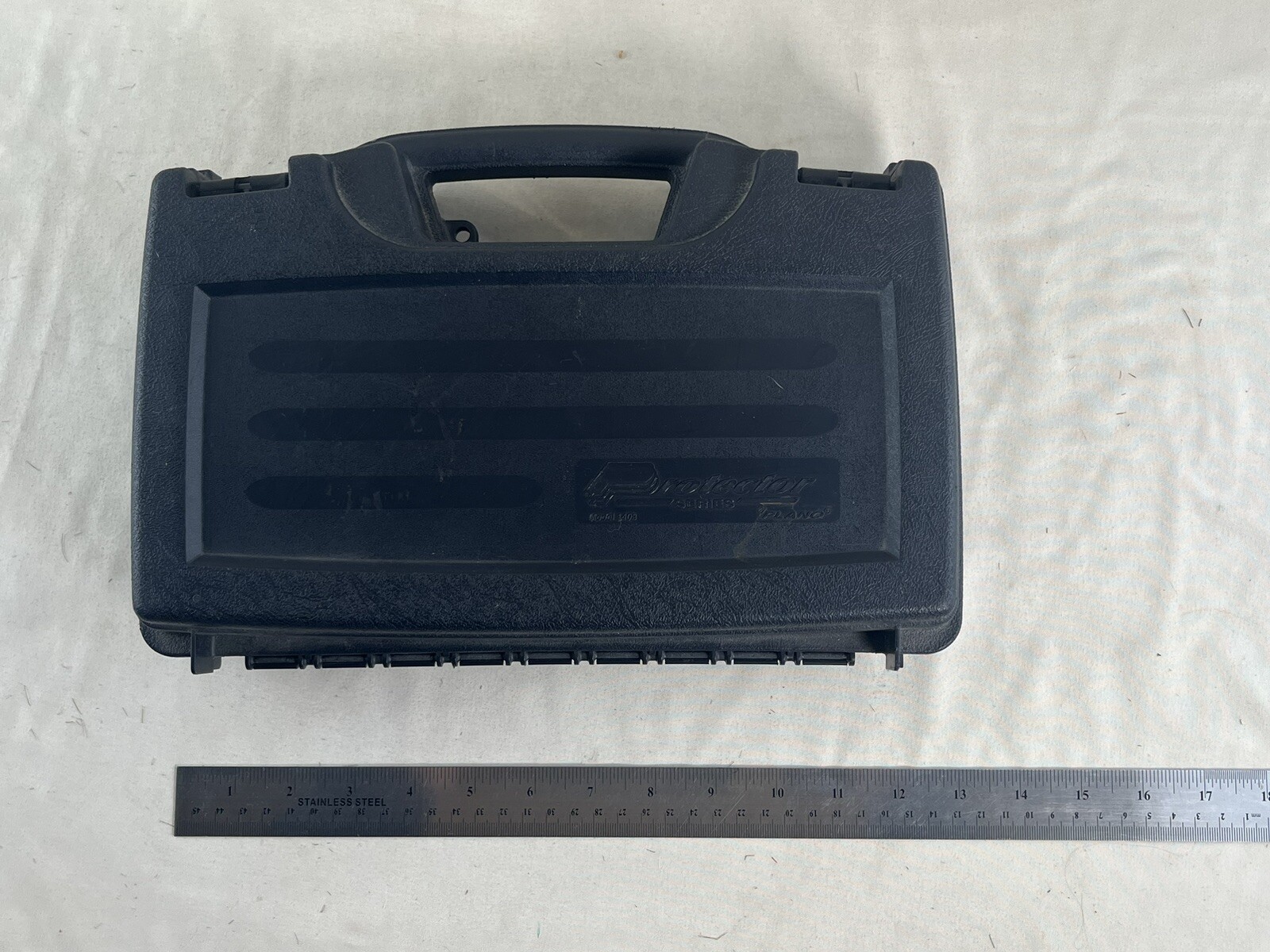 Plano Protector Single Pistol Case, 11"X8", Black 1403